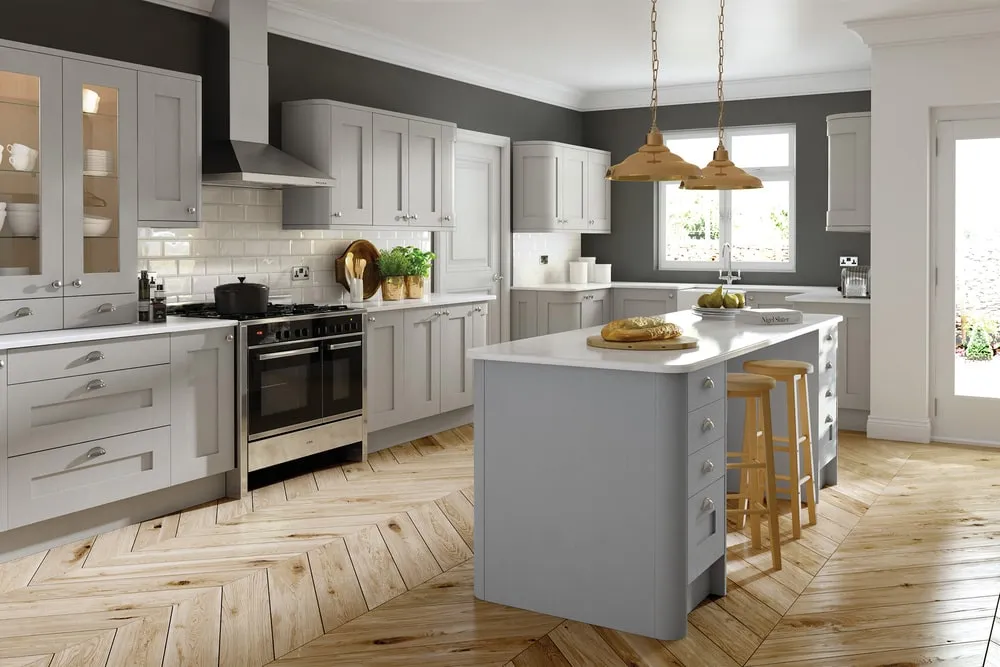 Grained Dove Grey & Dust Grey
