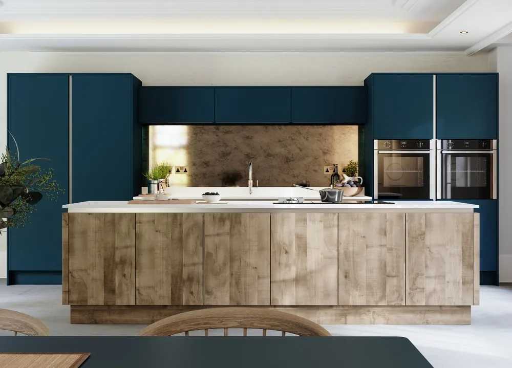 FORM Eterna Chalet Light Walnut & Mala Indigo